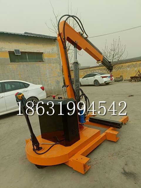 甘井子区自卸车厢随车吊 自制轮式四不像起重机 四驱平板吊 5吨 贵盛